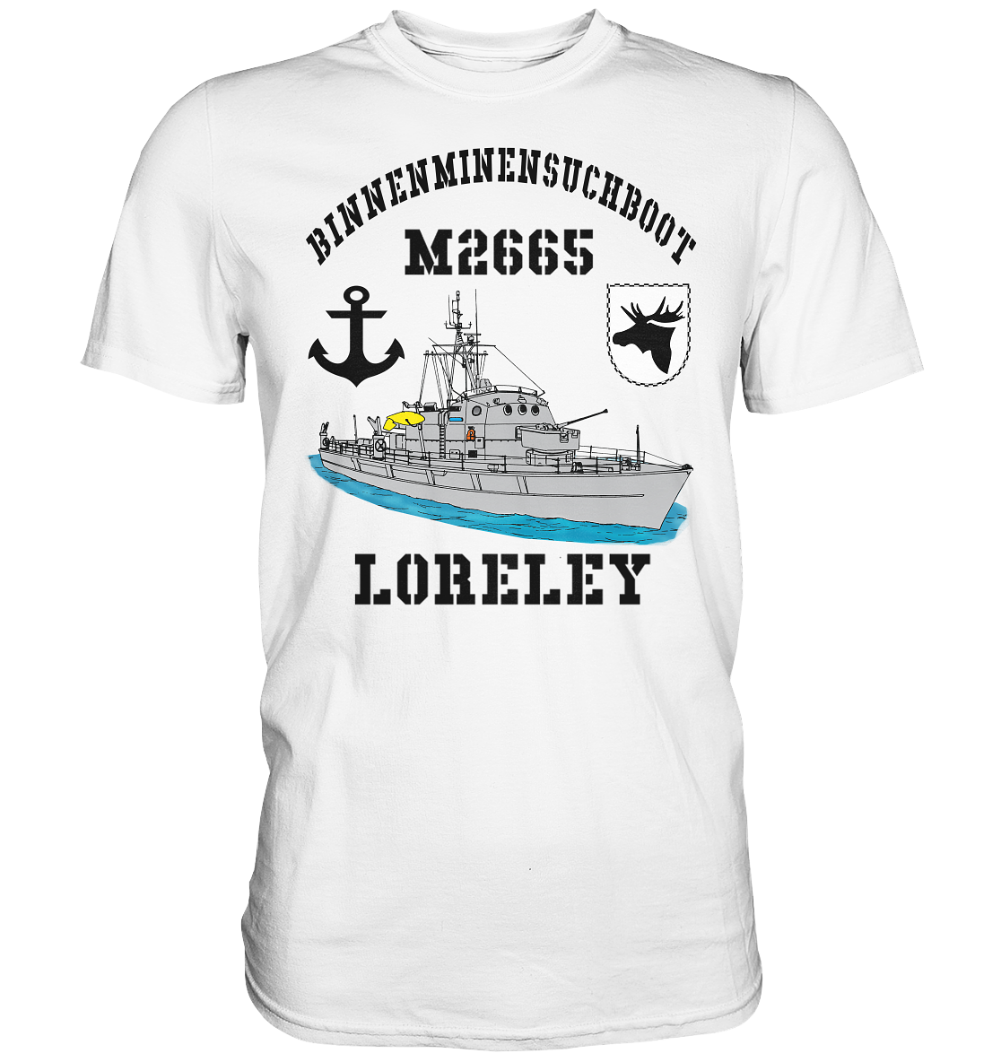BiMi M2665 LORELEY 3.MSG Anker - Premium Shirt