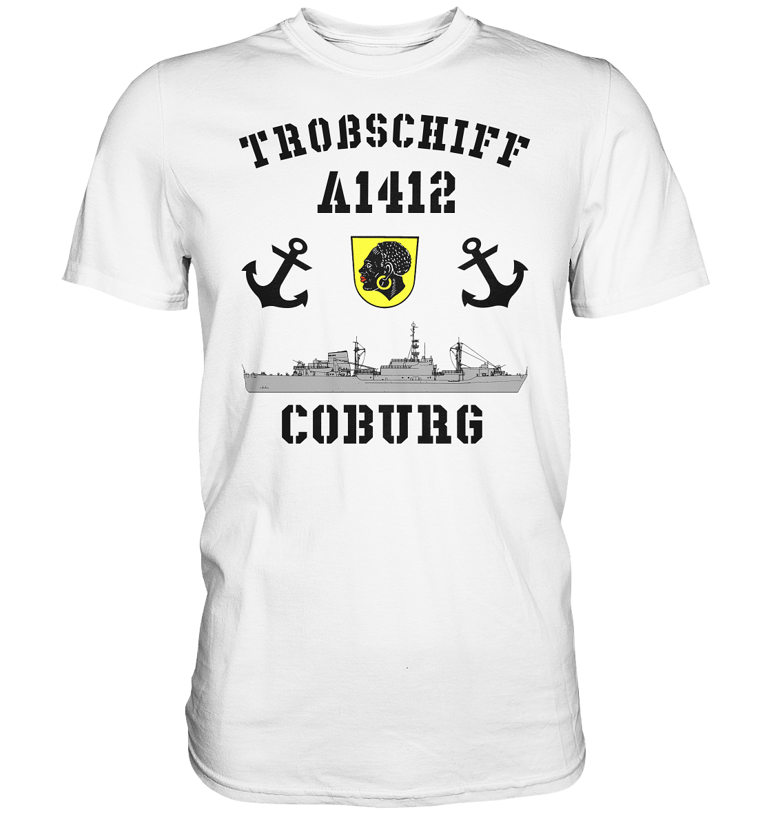 Troßschiff A1412 COBURG - Premium Shirt