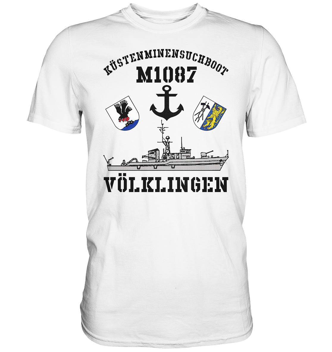 KM-Boot M1087 VÖLKLINGEN - Premium Shirt