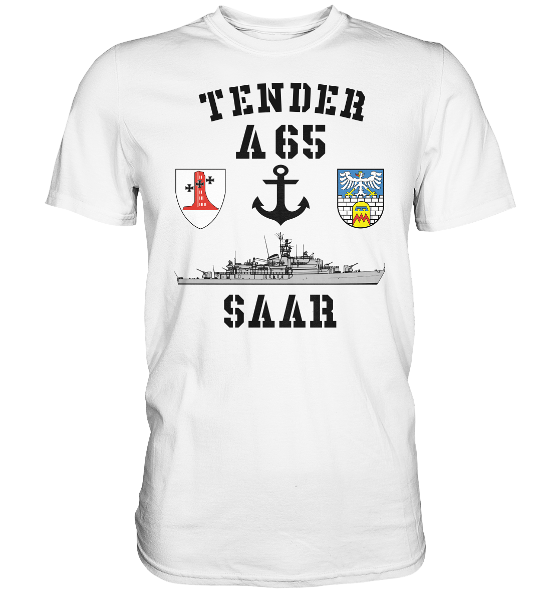 Tender A65 SAAR 1.MSG ANKER  - Premium Shirt