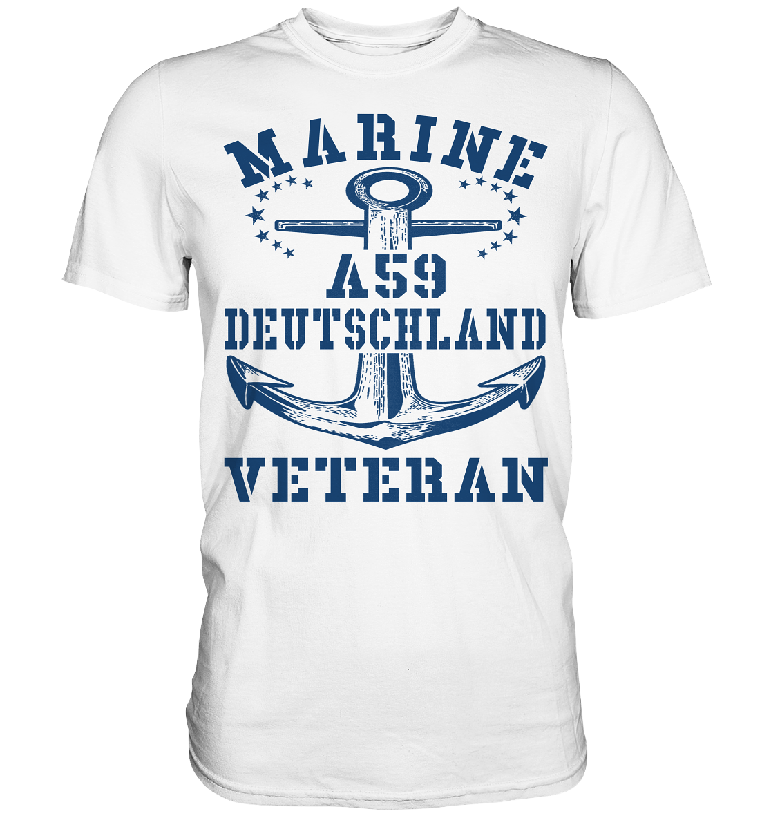 MARINE VETERAN A59 DEUTSCHLAND - Premium Shirt