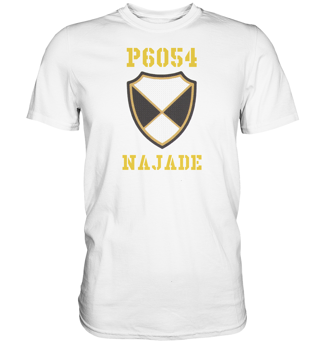 P6054 NAJADE Wappen - Premium Shirt