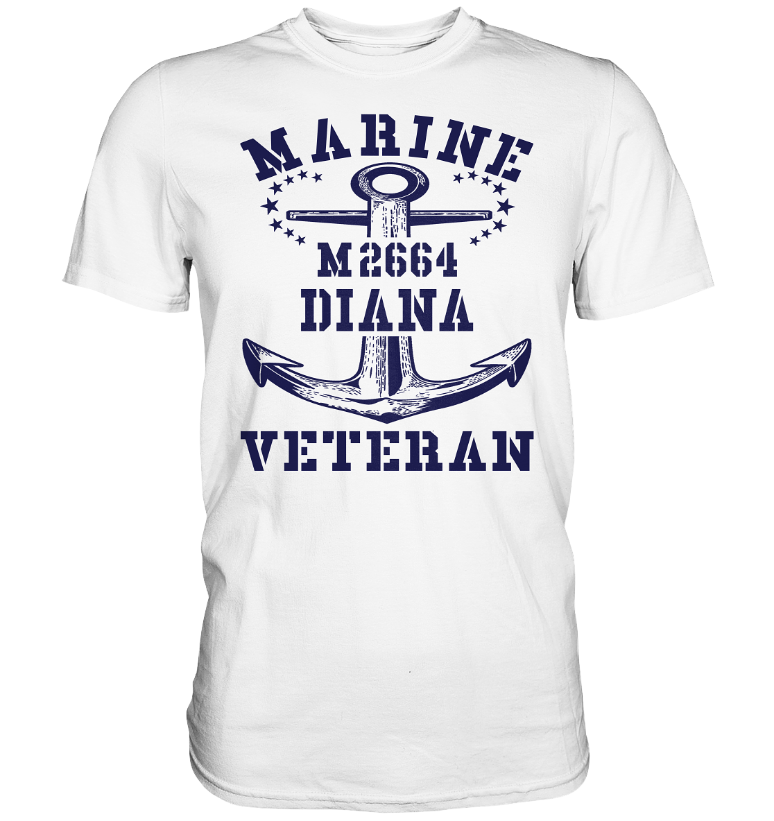 BiMi M2664 DIANA Marine Veteran - Premium Shirt