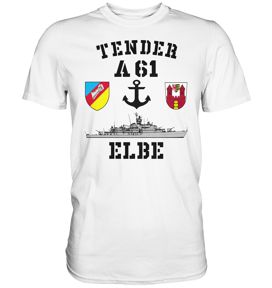 Tender A61 ELBE 2.SG ANKER - Premium Shirt