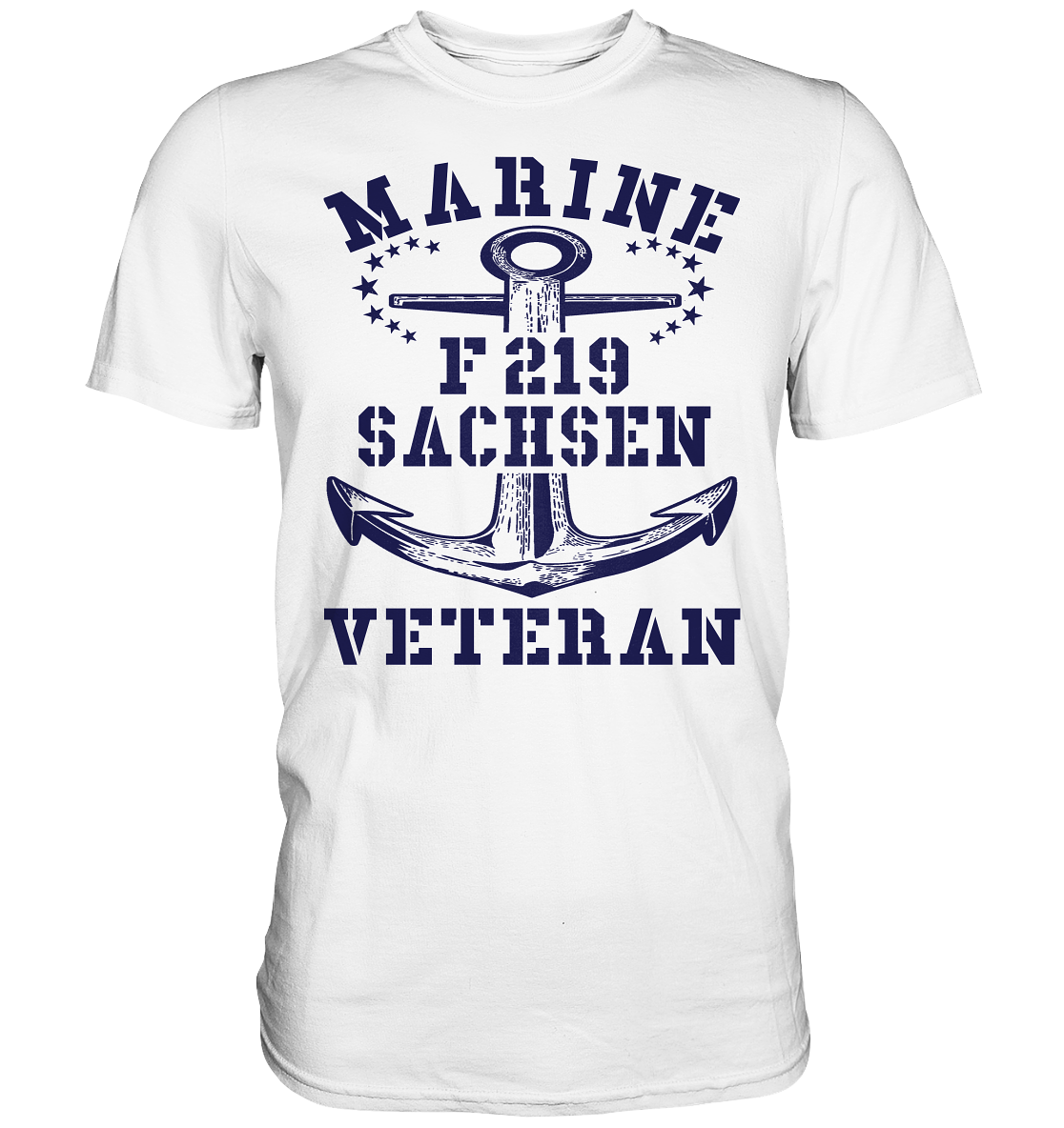 Fregatte F219 SACHSEN Marine Veteran - Premium Shirt