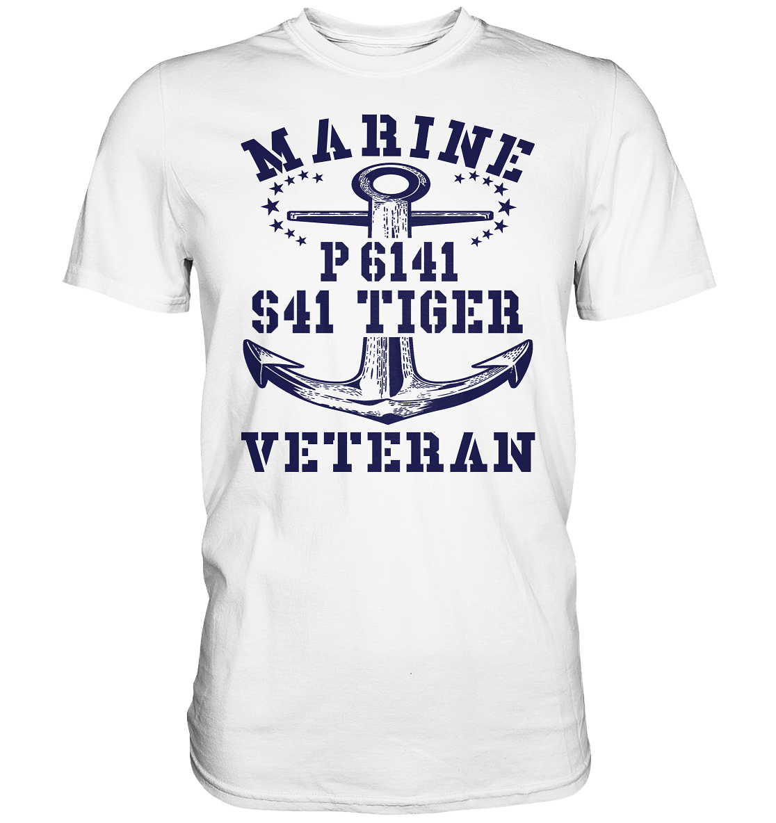 P6141 S41 TIGER Marine Veteran - Premium Shirt