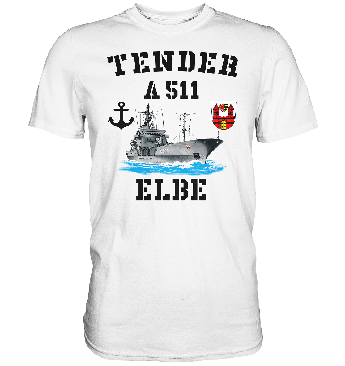 Tender A511 ELBE Anker - Premium Shirt