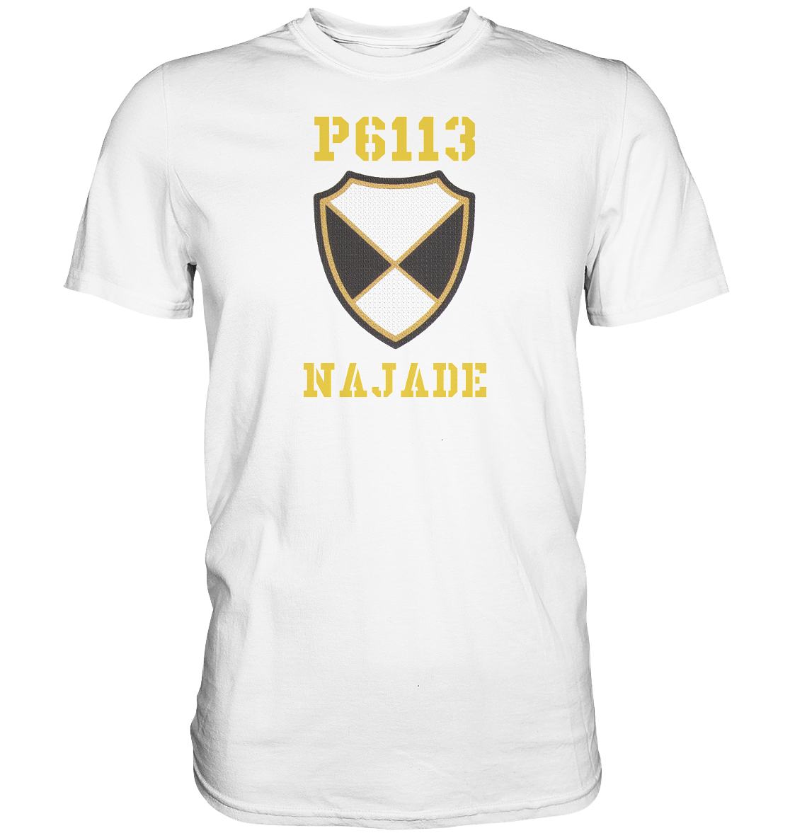 P6113 NAJADE Wappen - Premium Shirt