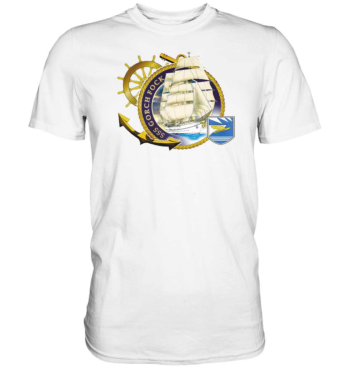 Segelschulschiff GORCH FOCK - Premium Shirt