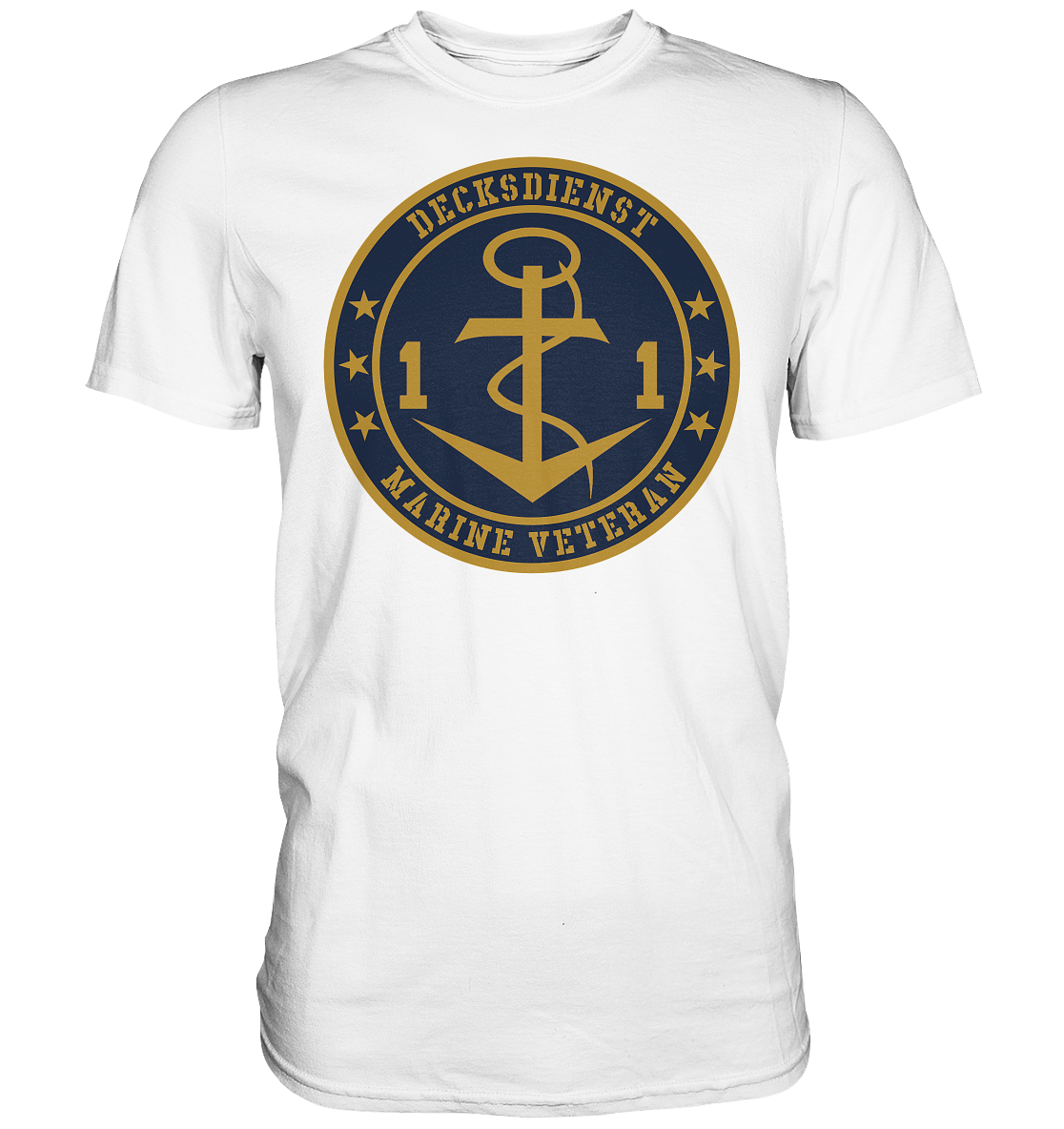 Marine Veteran 11er DECKSDIENST - Premium Shirt