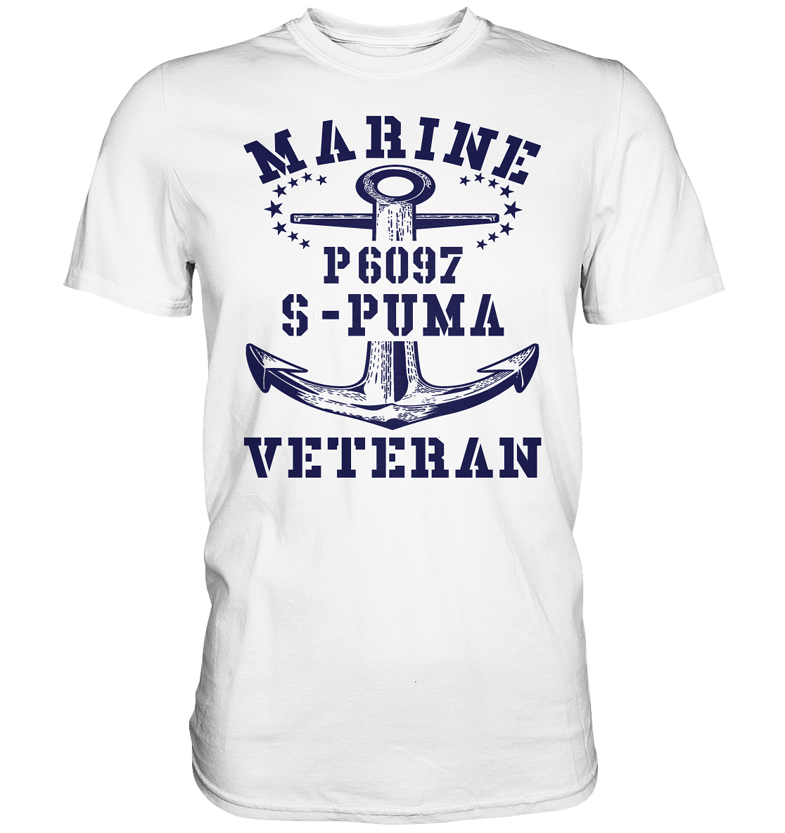P6097 S-PUMA Marine Veteran - Premium Shirt