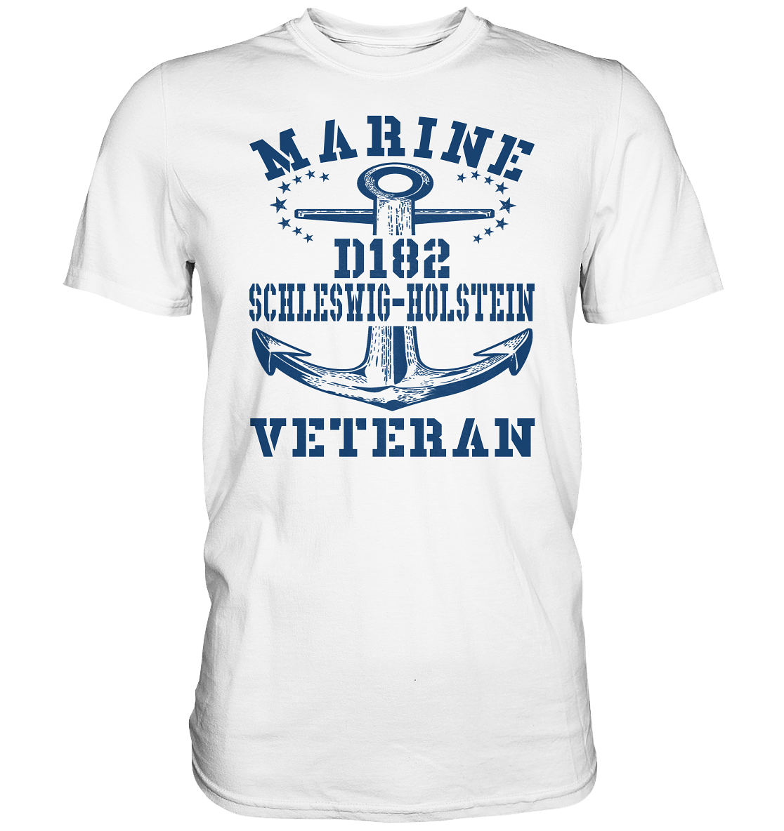 Zerstörer D182 SCHLESWIG-HOLSTEIN Marine Veteran - Premium Shirt