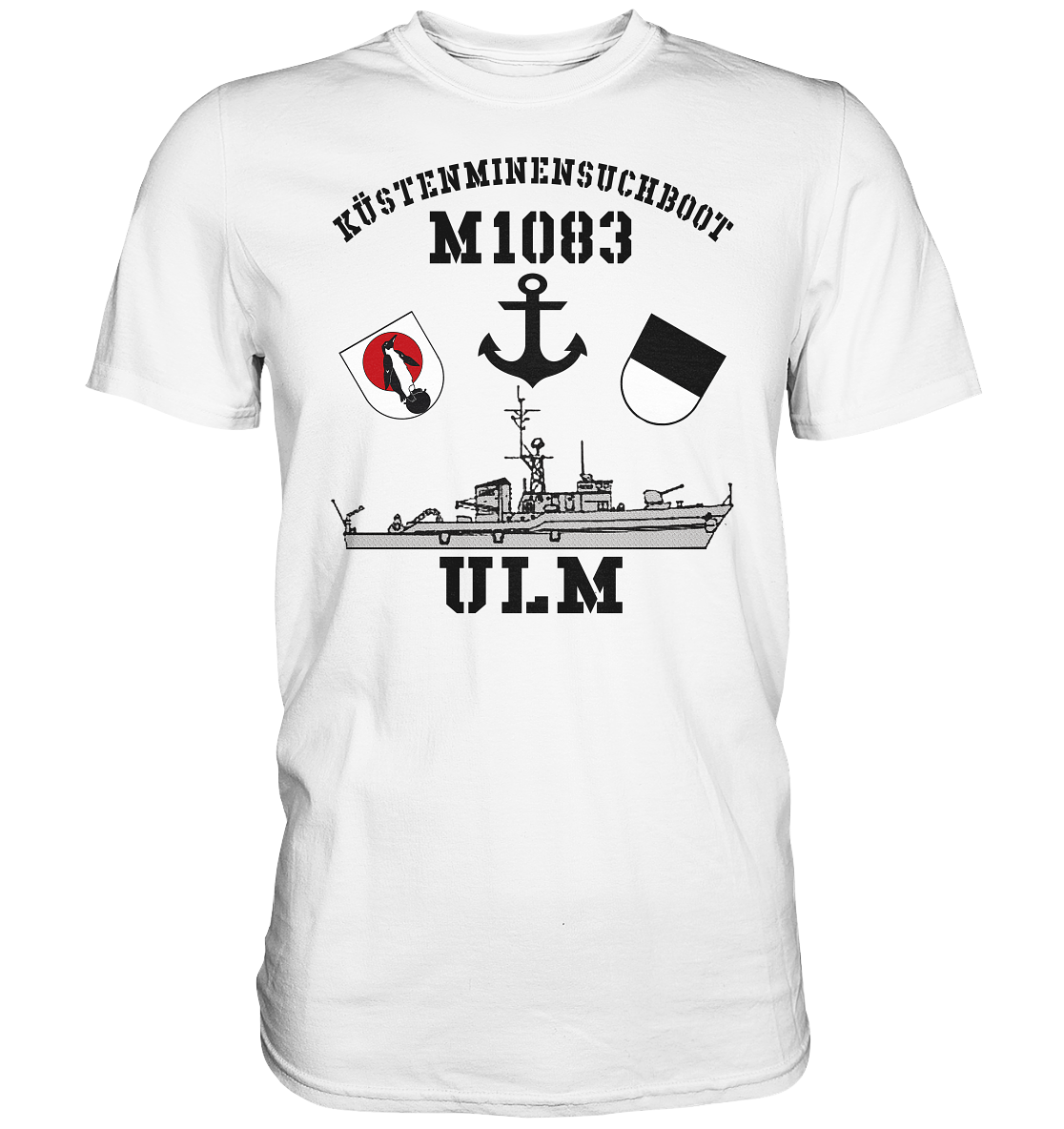 KM-Boot M1083 ULM Anker - Premium Shirt