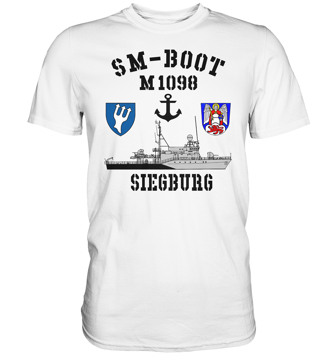 SM-Boot M1098 SIEGBURG Anker - Premium Shirt