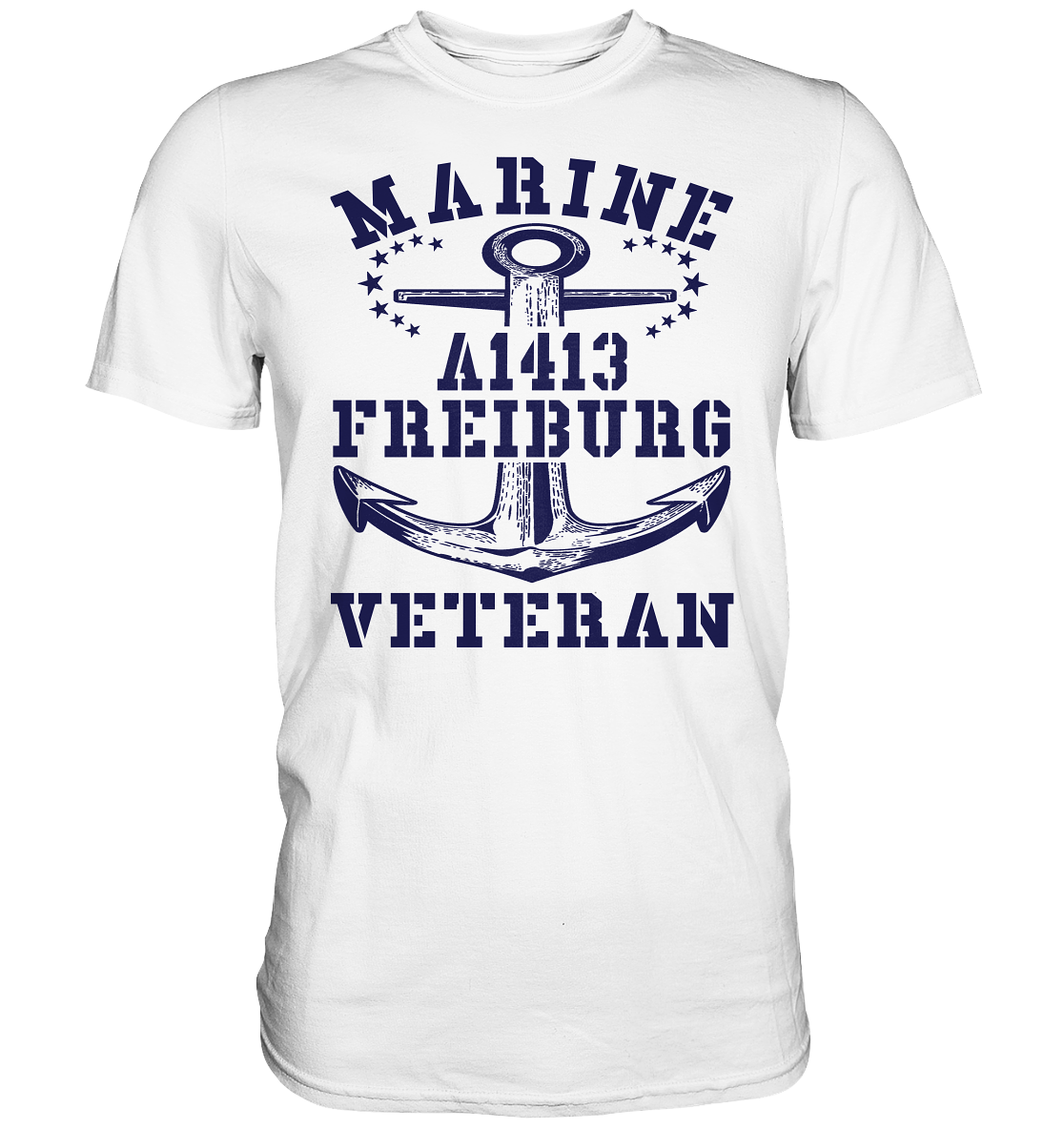 Troßschiff A1413 FREIBURG Marine Veteran - Premium Shirt