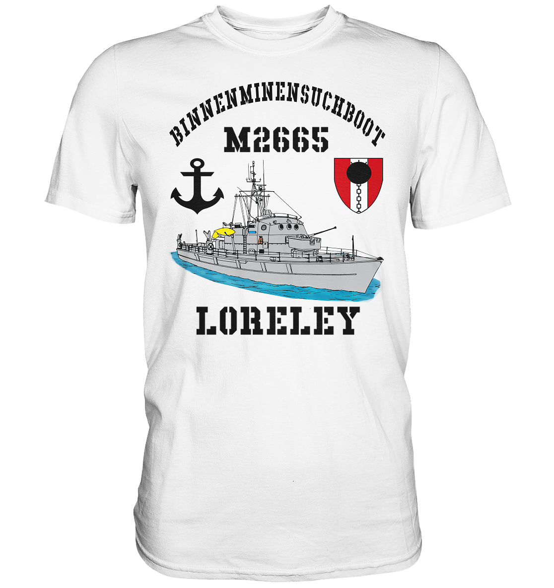 BiMi M2665 LORELEY 7.MSG Anker - Premium Shirt