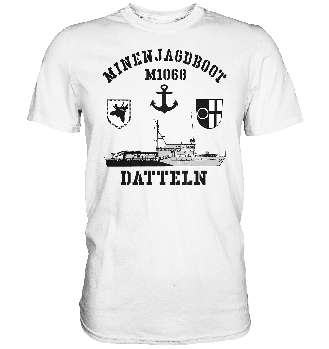 Mij.-Boot M1068 DATTELN Anker 3.MSG - Premium Shirt