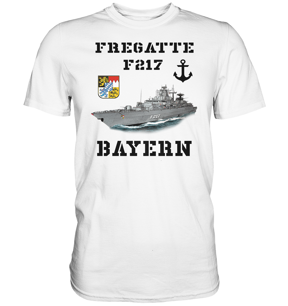 F217 Fregatte BAYERN - Premium Shirt