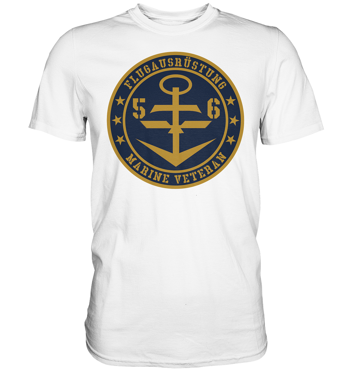 Marine Veteran 56er FLUGAUSRÜSTUNG - Premium Shirt