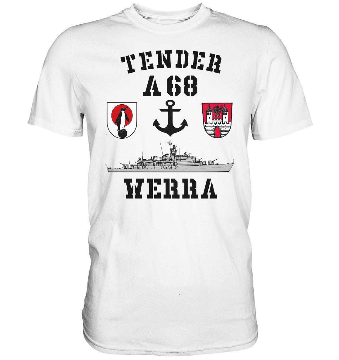 Tender A68 WERRA 6.MSG Anker - Premium Shirt