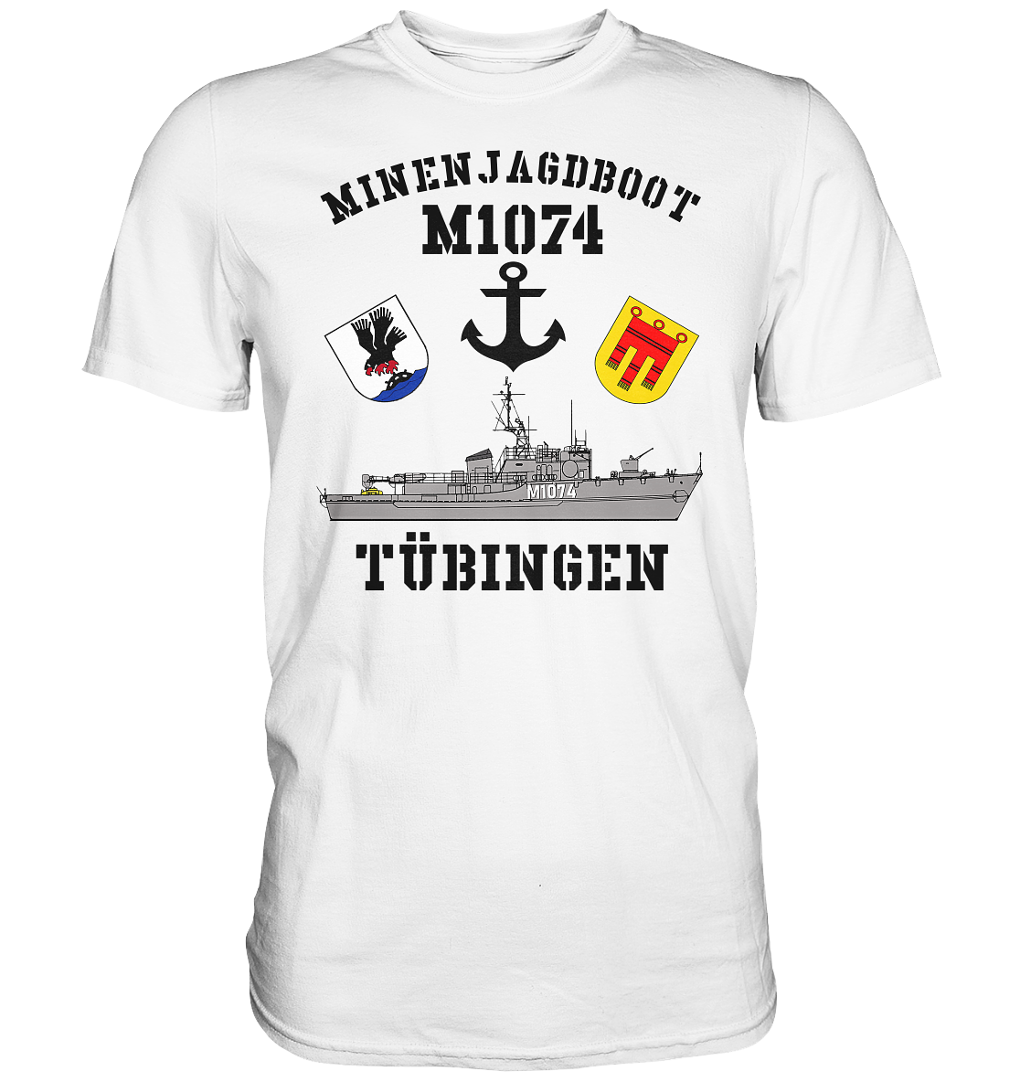 Mij.-Boot M1074 TÜBINGEN - Premium Shirt