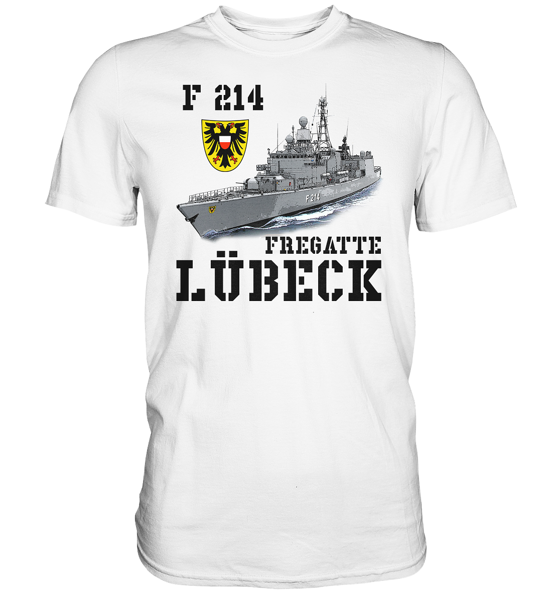 F214 Fregatte LÜBECK - Premium Shirt