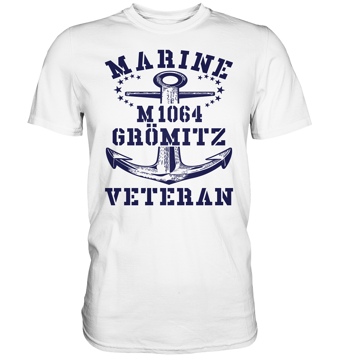 Mij.-Boot M1064 GRÖMITZ Marine Veteran - Premium Shirt