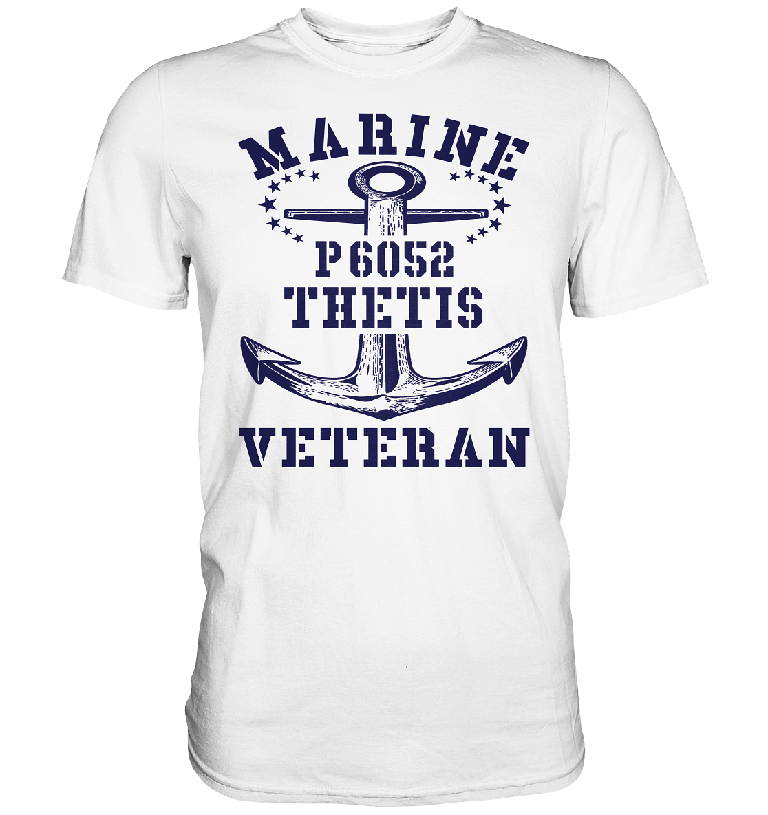 U-Jagdboot P6052 THETIS Marine Veteran - Premium Shirt