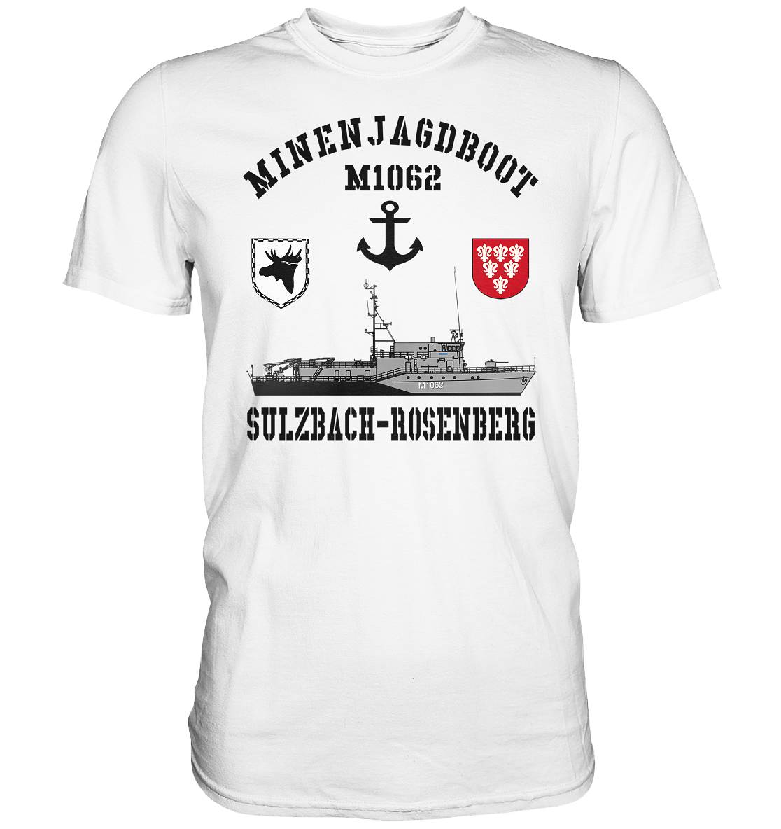 Mij.-Boot M1062 SULZBACH-ROSENBERG Anker 3.MSG - Premium Shirt