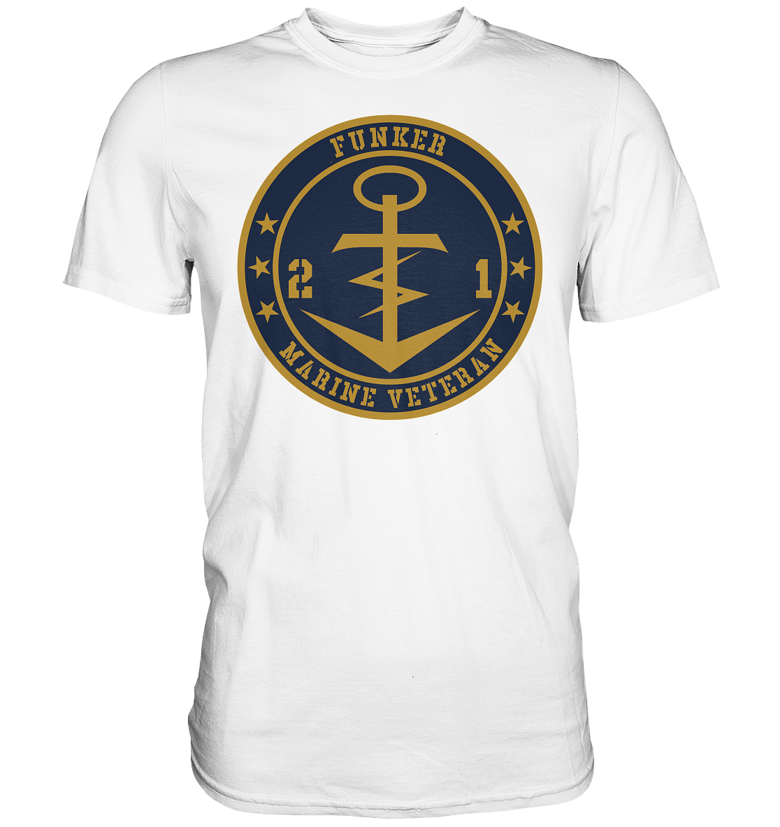 Marine Veteran 21er FUNKER - Premium Shirt