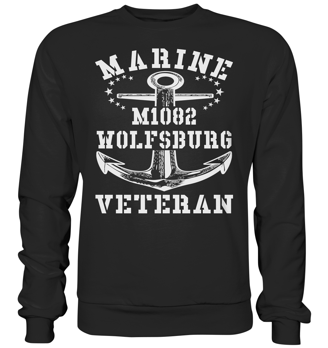 MARINE VETERAN M1082 WOLFSBURG - Premium Sweatshirt