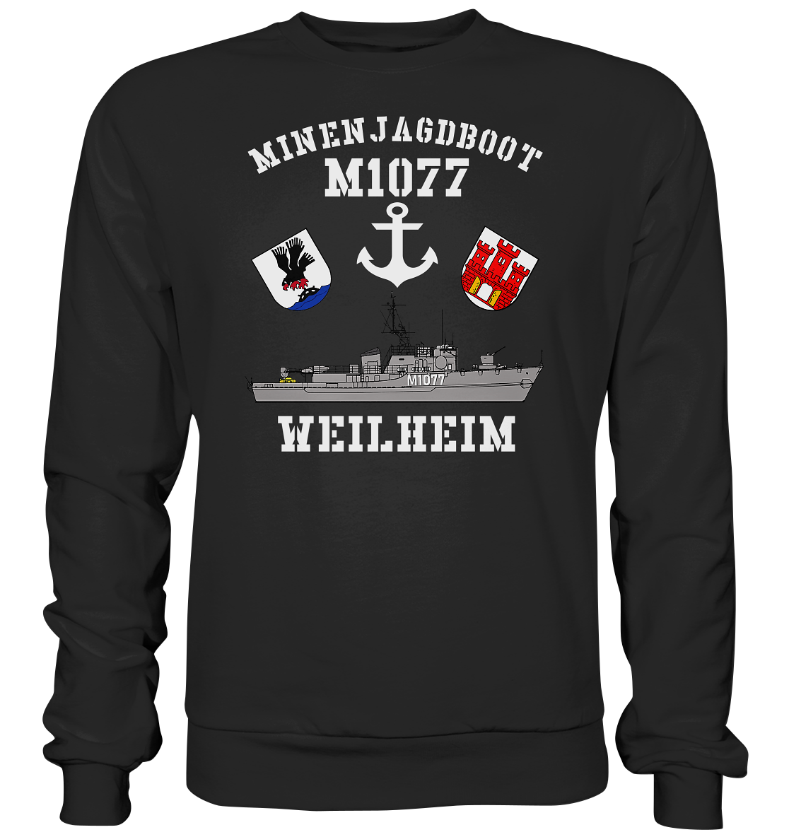 Mij.-Boot M1077 WEILHEIM - Premium Sweatshirt