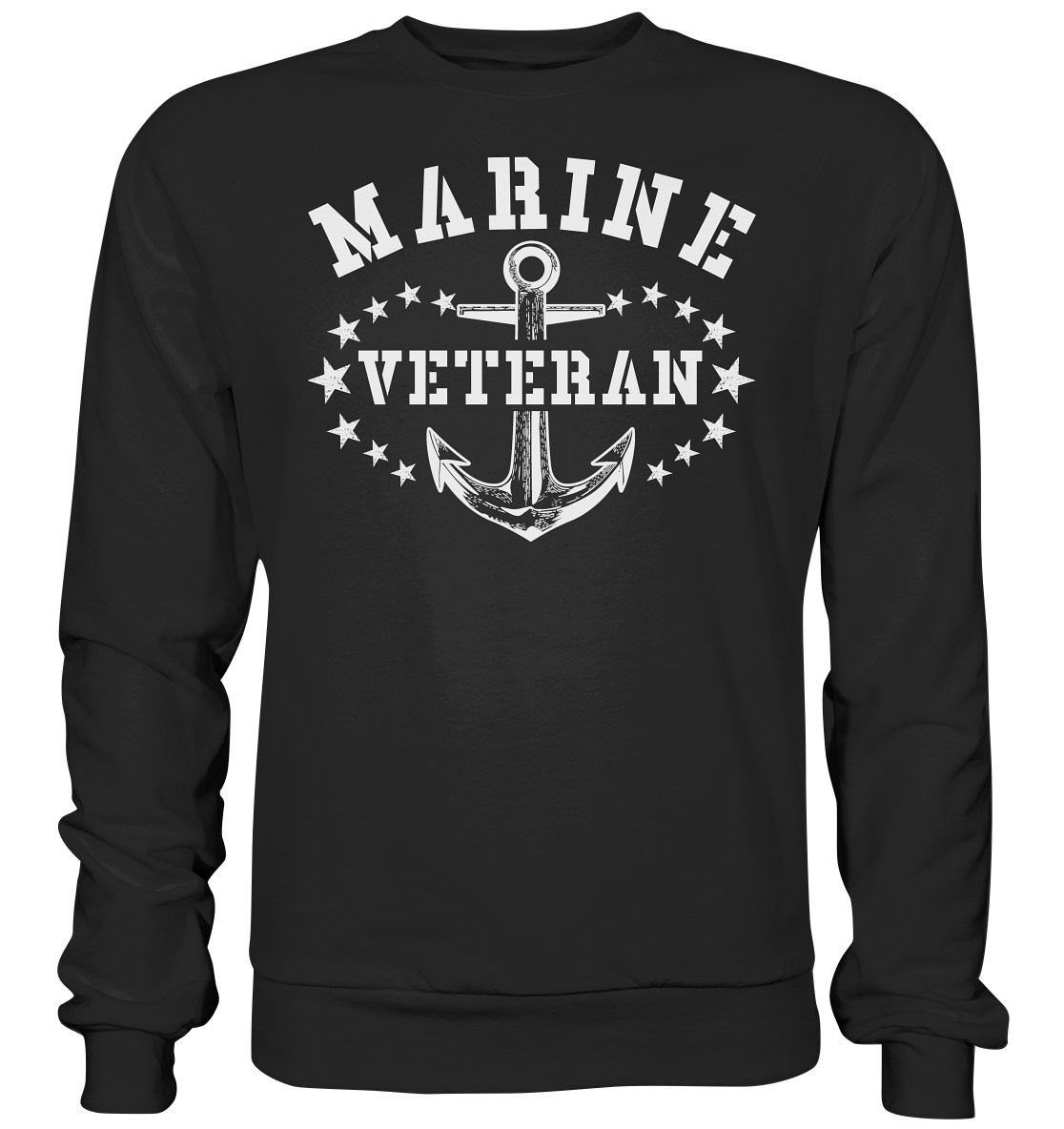 MARINE VETERAN -1 - Premium Sweatshirt