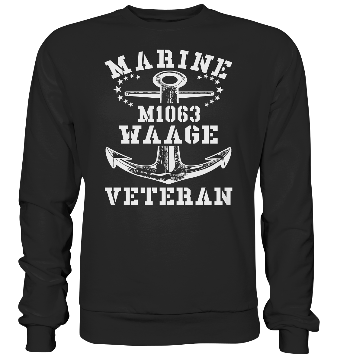 SM-Boot M1063 WAAGE Marine Veteran - Premium Sweatshirt