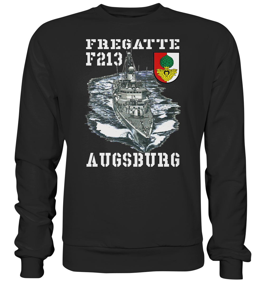 Fregatte F213 AUGSBURG - Premium Sweatshirt