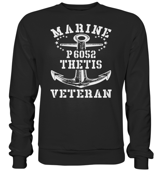 U-Jagdboot P6052 THETIS Marine Veteran - Premium Sweatshirt