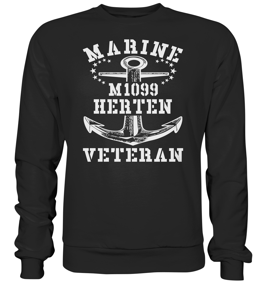 M1099 HERTEN Marine Veteran - Premium Sweatshirt