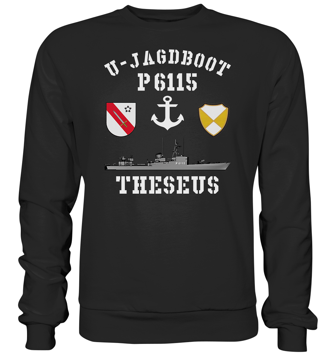 U-Jagdboot P6115 THESEUS Anker - Premium Sweatshirt