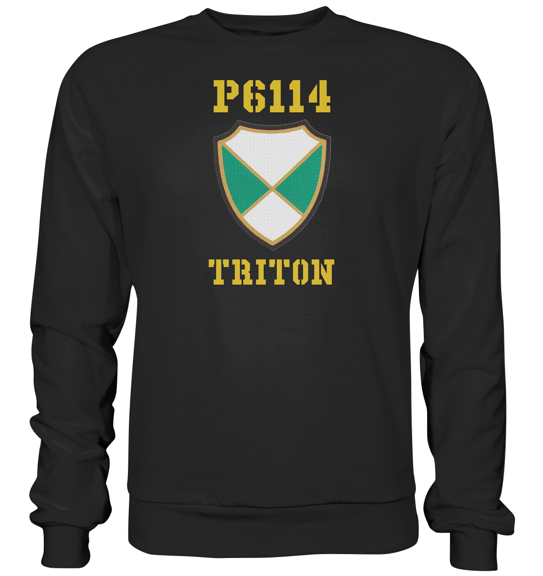 P6114 TRITON Wappen - Premium Sweatshirt