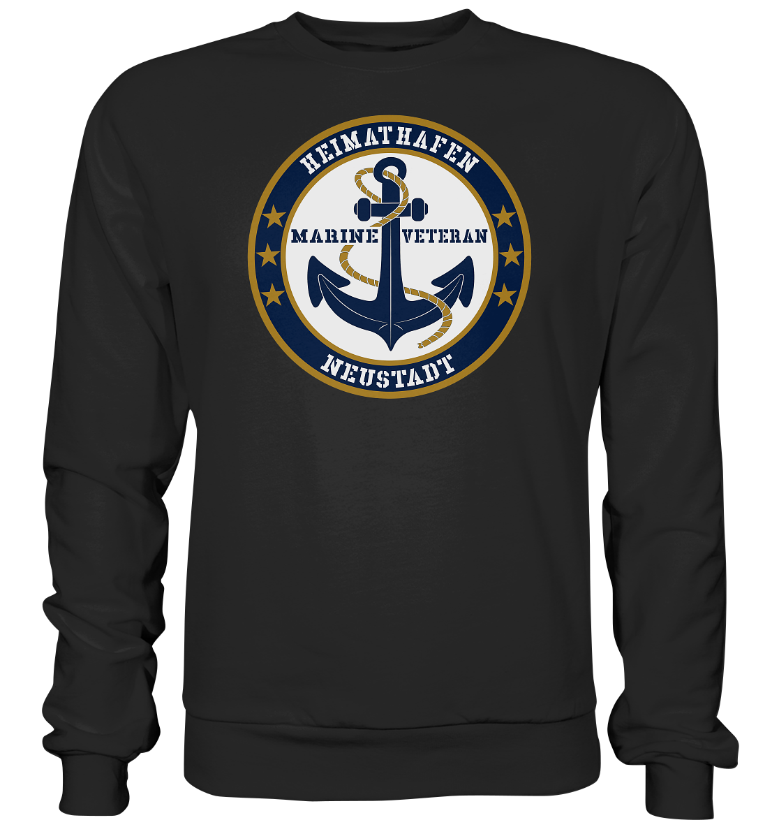 Marine Veteran Heimathafen NEUSTADT - Premium Sweatshirt