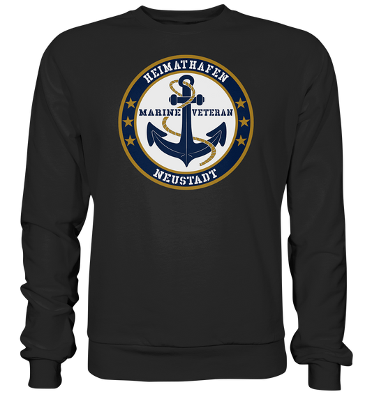 Marine Veteran Heimathafen NEUSTADT - Premium Sweatshirt