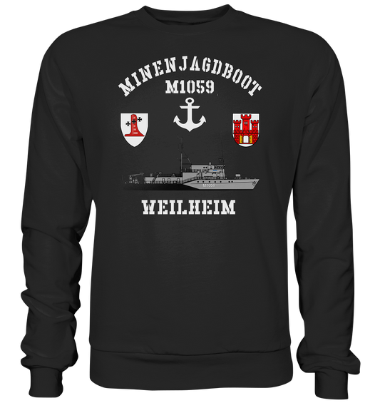 Mij.-Boot M1059 WEILHEIM Anker 1.MSG - Premium Sweatshirt