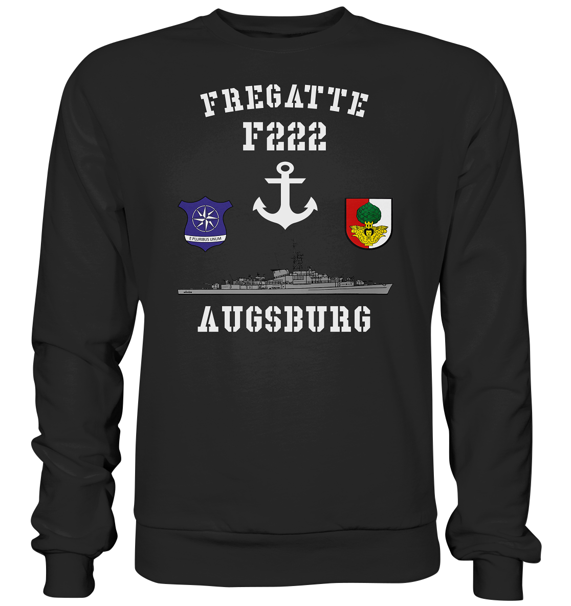 Fregatte F222 AUGSBURG Anker - Premium Sweatshirt