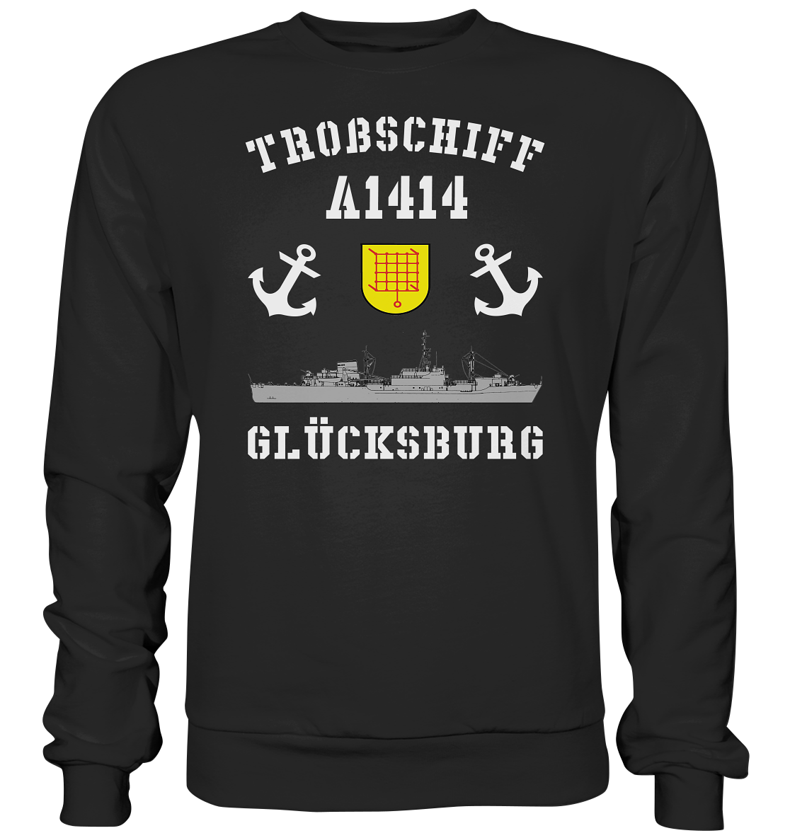 Troßschiff A1414 GLÜCKSBURG - Premium Sweatshirt