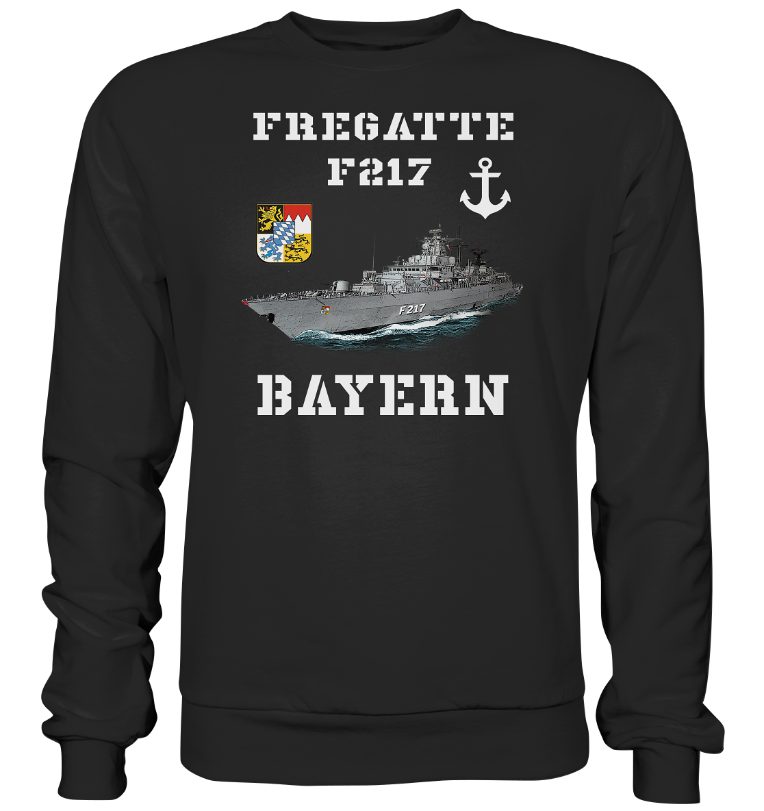 F217 Fregatte BAYERN - Premium Sweatshirt