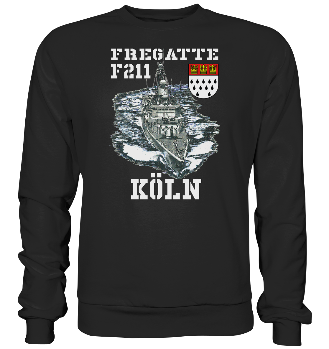 Fregatte F211 KÖLN - Premium Sweatshirt