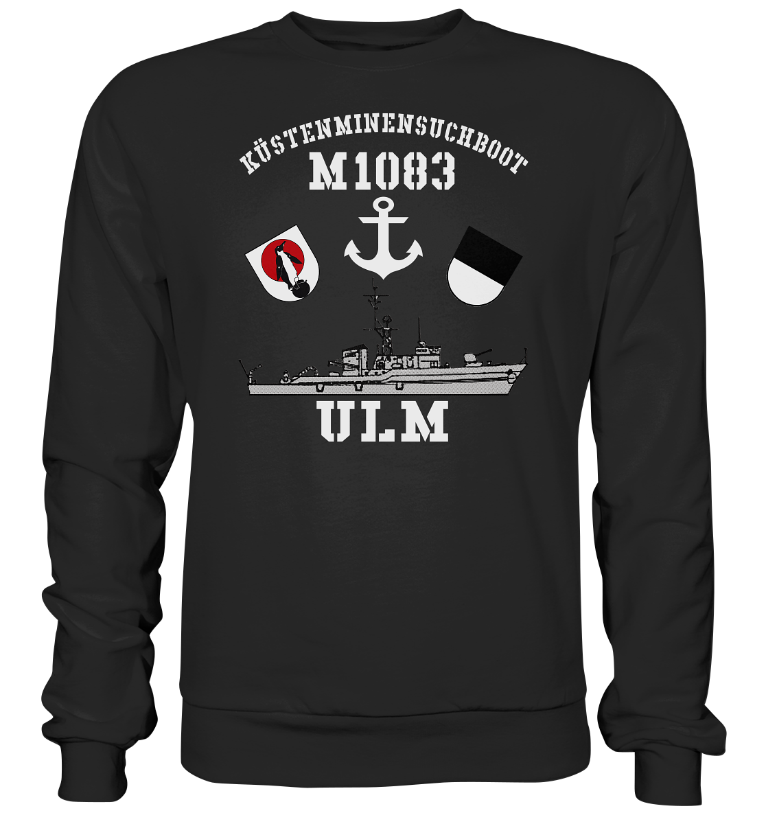 KM-Boot M1083 ULM Anker - Premium Sweatshirt
