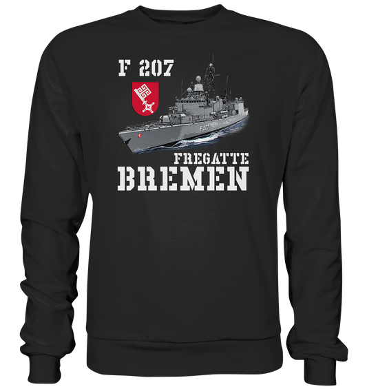 F207 Fregatte BREMEN - Premium Sweatshirt