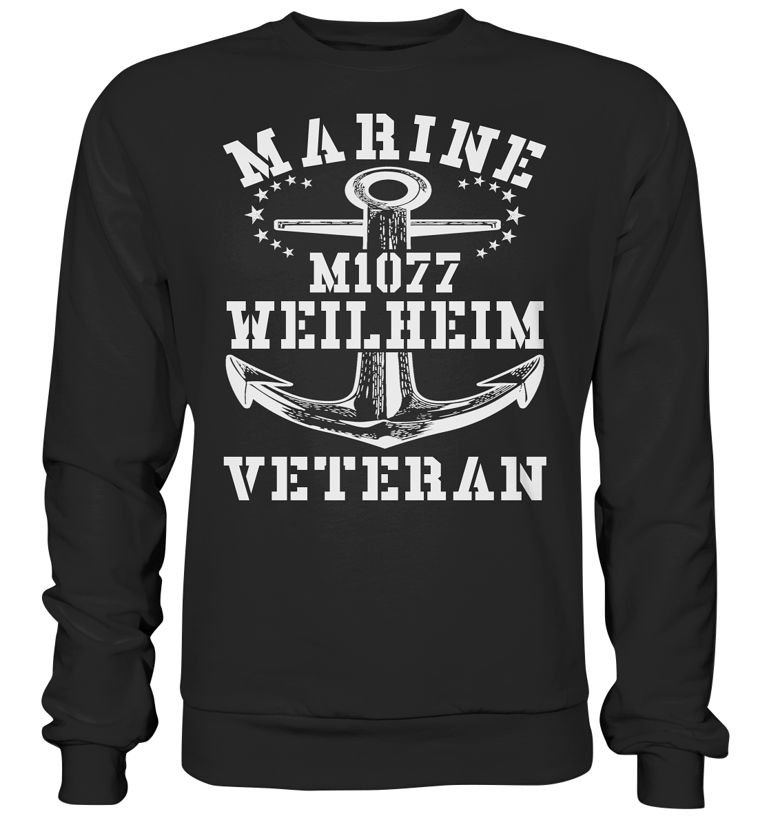 MARINE VETERAN M1077 WEILHEIM - Premium Sweatshirt