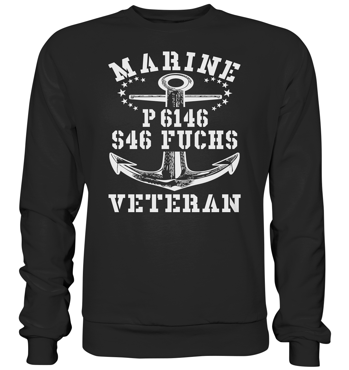 P6146 S46 FUCHS Marine Veteran - Premium Sweatshirt